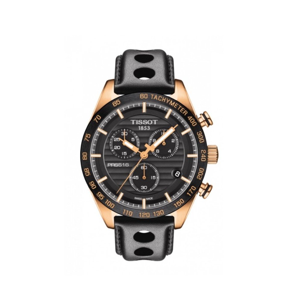 Tissot Men's Gold PRS 516 Watch T100.417.36.051.00